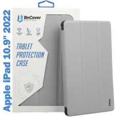 Чехол для планшета BeCover Tri Fold Soft TPU Silicone Apple iPad 10.9" 2022 Gray (708521)