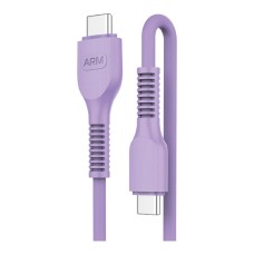 Дата кабель USB-C to USB-C 1.0m AR88 3A purple Armorstandart (ARM65291)