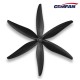 Пропелер для дрона Gemfan 8040 3 Blade Propeller Black 1 pair (GF8040-3CN/HP098.PMCN8040-3B)