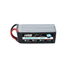 Аккумулятор для дрона HRB_ Lipo 6s 22.2V 8000mAh 35C Battery XT60 Plug (HR-8000MAH-6S-35C-XT60)