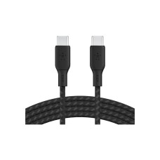 Дата кабель USB-C to USB-C 3.0m 100W black Belkin (CAB014BT3MBK)