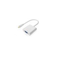 Переходник micro HDMI M to VGA F 0.3m 4K/2K White Voltronic (YT-C-mcHDMI(M)/VGA(F)-W)