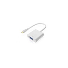 Перехідник micro HDMI M to VGA F 0.3m 4K/2K White Voltronic (YT-C-mcHDMI(M)/VGA(F)-W)