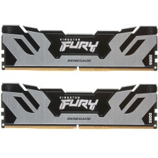 Модуль памяти для компьютера DDR5 48GB (2x24GB) 7200 MHz Renegade Silver XMP Kingston Fury (ex.HyperX) (KF572C38RSK2-48)