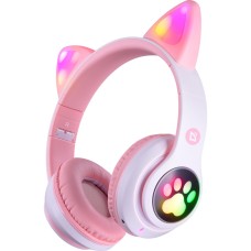 Навушники Defender FreeMotion B585 Bluetooth LED Pink (63585)