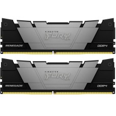 Модуль памяти для компьютера DDR4 16GB (2x8GB) 4000 MHz Fury Renegade Black Kingston Fury (ex.HyperX) (KF440C19RB2K2/16)