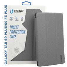 Чехол для планшета BeCover Smart Case Samsung Tab S9 Plus (SM-X810/SM-X816)/S9 FE Plus (SM-X610/SM-X616) 12.4" Gray (710324)