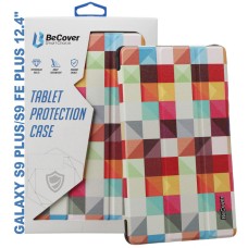 Чехол для планшета BeCover Smart Case Samsung Tab S9 Plus (SM-X810/SM-X816)/S9 FE Plus (SM-X610/SM-X616) 12.4" Square (710381)