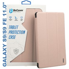 Чехол для планшета BeCover Soft Edge stylus holder Samsung Tab S9 (SM-X710/SM-X716)/S9 FE (SM-X510/SM-X516B) 11.0" Pink (710442)