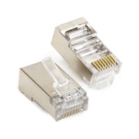 Коннектор RJ45 cat.5e FTP 8p8c * 100 PowerPlant (LYUS006)