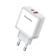 Зарядное устройство ColorWay Power Delivery Port PPS USB (Type-C PD+ USB QC3.0) (45W) white (CW-CHS042PD-WT)