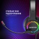 Навушники GamePro HS382 RGB Black/Red (HS382)