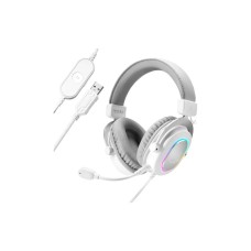 Навушники Fifine H6 RGB 7.1 White (H6W)