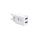 Зарядний пристрій T-Phox TC-224 Pocket Dual USB White (TC-224 (W))