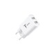 Зарядний пристрій T-Phox TC-224 Pocket Dual USB White (TC-224 (W))