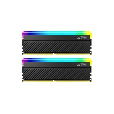 Модуль памяти для компьютера DDR4 32GB (2x16GB) 3600 MHz XPG Spectrix D45G RGB Black ADATA (AX4U360016G18I-DCBKD45G)