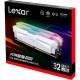 Модуль памяти для компьютера DDR5 32GB (2x(16GB) 6400 MHz Ares RGB White Lexar (LD5EU016G-R6400GDWA)