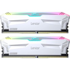 Модуль памяти для компьютера DDR5 32GB (2x(16GB) 6400 MHz Ares RGB White Lexar (LD5EU016G-R6400GDWA)