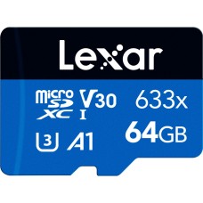 Карта памяти Lexar 64GB microSDXC class 10 UHS-I (LMS0633064G-BNNNG)