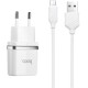 Зарядное устройство HOCO C12 Smart dual USB (Micro cable)charger set White (6957531047773)