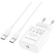 Зарядний пристрій BOROFONE BA65A charger set (Type-C to Type-C) White (BA65ACCW)