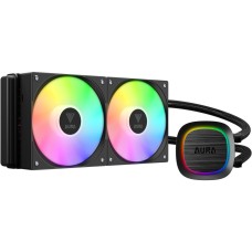 Система жидкостного охлаждения Gamdias AURA GL240 V2 CPU Liquid Cooler (4712960139336)