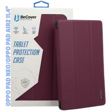 Чехол для планшета BeCover Smart Case Oppo Pad Neo (OPD2302)/ Oppo Pad Air2 11.4" Red Wine (710985)