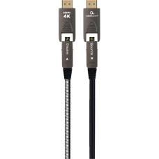 Кабель мультимедійний HDMI to HDMI A/D to A/D 10.0m V.2.0 4K 60Hz Optic (AOC) Cablexpert (CCAP-HDMIDD-AOC-10M)