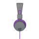 Наушники Jlab JBuddies Studio Kids Wired Graphite/Violet (IEUHJKSTUDIORGRYPRP6)