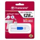 USB флеш накопичувач Transcend 128GB JetFlash 790 White USB 3.0 (TS128GJF790W)