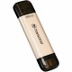 USB флеш накопитель Transcend 256GB JetFlash 930 Gold-Black USB 3.2/Type-C (TS256GJF930C)