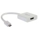 Переходник C2G USB-C to HDMI white (CG80516)