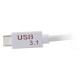 Переходник C2G USB-C to HDMI white (CG80516)