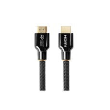 Кабель мультимедийный HDMI to HDMI 1.0m 2.1V, Ultra HD 8K, eARC, 30AWG PowerPlant (CA912186)