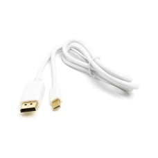 Кабель мультимедийный miniDisplayPort (M) to DisplayPort (M) 1.0m PowerPlant (CA911868)