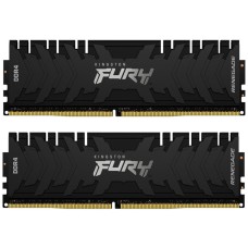 Модуль памяти для компьютера DDR4 16GB (2x8GB) 4800 MHz FURY Renegade Black Kingston Fury (ex.HyperX) (KF448C19RBK2/16)