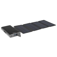 Батарея универсальная Sandberg 25000mAh, Solar 4-Panel/8W, USB-C input/output(18W max), USB-A*2/3A(Max) (420-56)