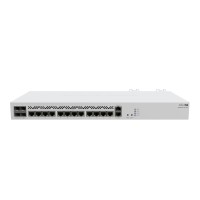 Маршрутизатор Mikrotik CCR2116-12G-4S+, 13xGbit LAN, M.2 PCIe slot, RouterOS L6, 1U RM case, Dual PS