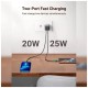 Зарядное устройство Ugreen 2xUSB 40W GAN (Type-C 25W+20W) PD CD294 (90573)