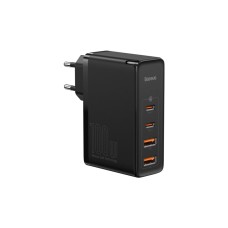 Зарядное устройство Baseus 2xUSB 100W GaN (2xUSB-C+2xUSB-A) black (CCGAN2P-L01)