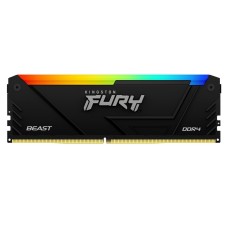 Модуль памяти для компьютера DDR4 8GB 3200 MHz Beast RGB Kingston Fury (ex.HyperX) (KF432C16BB12A/16)