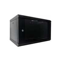 Шкаф настенный Hypernet 4U 19" 600x600 (WMNC66-4U-FLAT-BLACK)