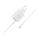 Зарядний пристрій BOROFONE BA56A Lavida PD20W+QC3.0 charger (Type-C to Lightning) White (BA56ACLW)