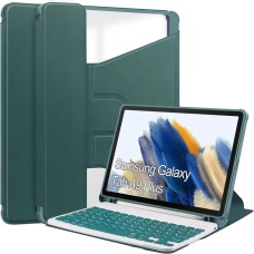 Чехол для планшета BeCover Keyboard 360° Rotatable Samsung Tab A9 Plus SM-X210/SM-X215/SM-X216 11.0" Dark Green (710331)