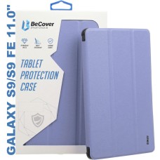 Чехол для планшета BeCover Soft Edge stylus holder Samsung Tab S9 (SM-X710/SM-X716)/S9 FE (SM-X510/SM-X516B) 11.0" Purple (710443)