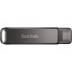 USB флеш накопитель SanDisk 256GB iXpand Luxe USB-C/Lightning (SDIX70N-256G-GN6NE)