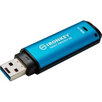 USB флеш накопитель Kingston 128GB IronKey Vault Privacy 50 Blue USB 3.2 (IKVP50/128GB)