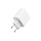 Зарядное устройство Gembird USB-A + Type-C (PD20W + QC3.0 18W) white (TA-UC-PDQC20-01-W)