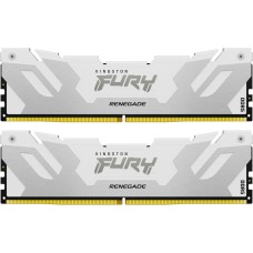 Модуль памяти для компьютера DDR5 32GB (2x16GB) 6800 MHz Renegade White/Silver Kingston Fury (ex.HyperX) (KF568C36RWK2-32)