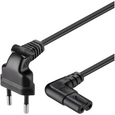 Кабель питания C7 1.2m 0.5mm PC-184/2 CEE7/16-C7 2 pin Voltronic (PC-184/2 CEE7/16-C7 CU12)